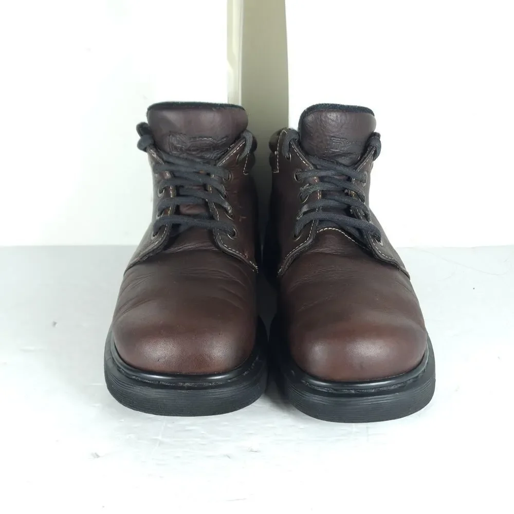 Dr. Martens Men's 9231 Vtg US 10 Uk 9 Brown Leather Chunky Work Boots England